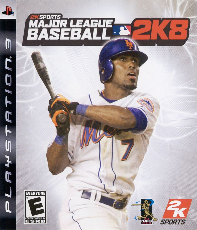 Major League Baseball 2K8 box art for Xbox 360